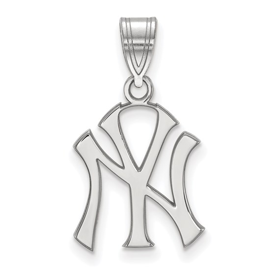 Sterling Silver MLB New York Yankees Medium Pendant Sterling Silver MLB New York Yankees Medium Pendant